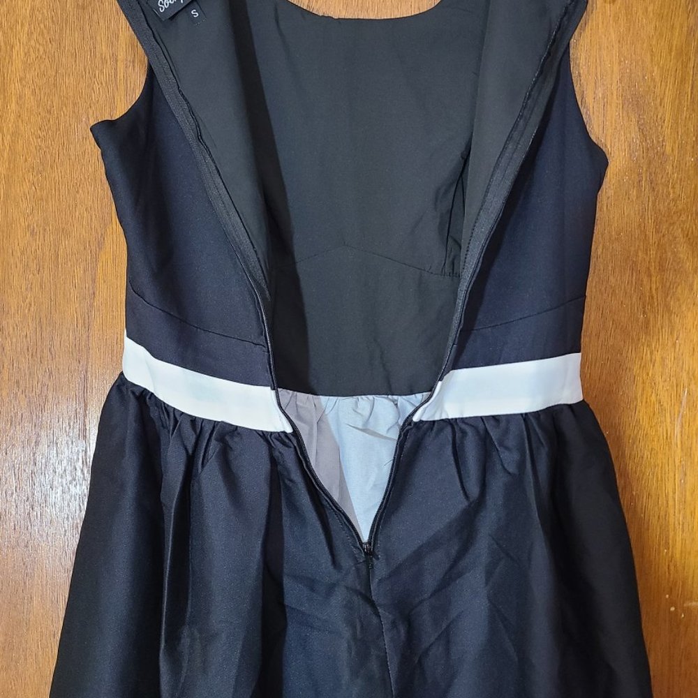 Sourpuss Halloween Dress - Ghosts Cat Bat Swing Retro 60s Pinup Rockabilly Punk - Picture 10 of 13